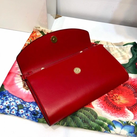 Firstbag ru Gucci Zumi smooth shoulder small leather bag 0713